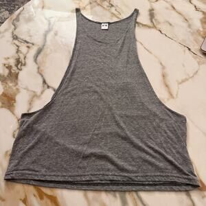 PreLoved N2N Bodywear Mens Soft Stringer Muscle Tank Top Color Gray Size Medium